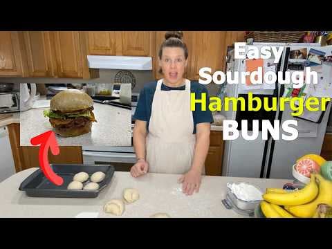 Discover the Secret to Soft & Fluffy Sourdough Hamburger Buns: A Local Baker's Guide