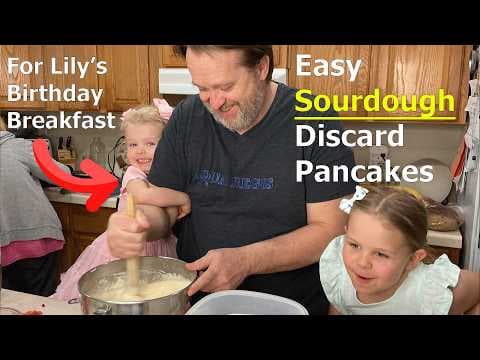 Unearth the Magic of Sourdough with Local Bakers: A Birthday Pancake Delight