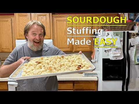 Discover the Art of Sourdough: Transform Your Loaf into a Thanksgiving Stuffing Delight