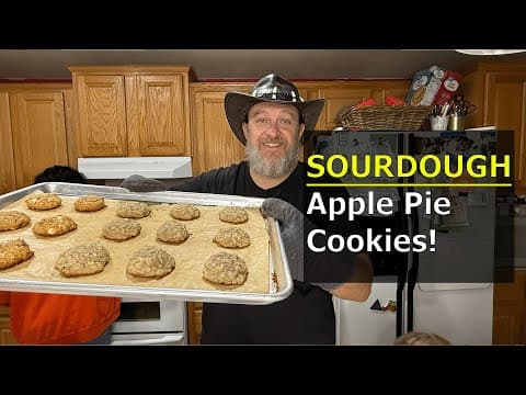 Uncover the Delight of Sourdough Apple Pie Cookies: A Local Baker's Twist