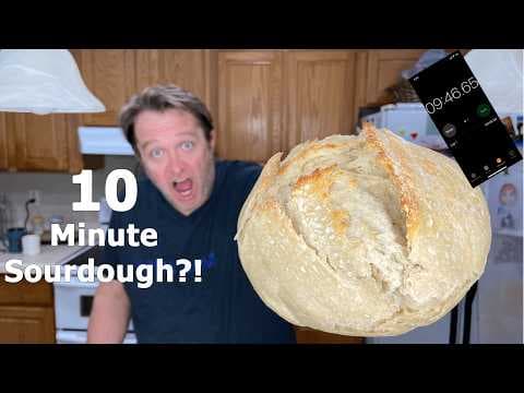 Effortless Artisan: Discover the 10-Minute Sourdough Revolution